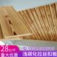 阳台纹免漆樟墙裙护墙板化木桑拿板子扣板碳实木松拉丝浅复古吊顶