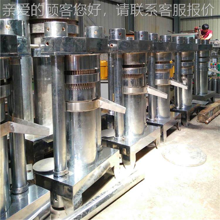 花椒籽榨麻油机 液压芝香油机 生核桃仁CAX榨油产线干果 油压榨机