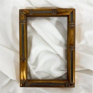 金泰凡金色国风竹节画框实木画框国画画框油画外框干花相框