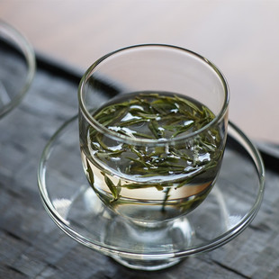 仿宋文人茶盏耐热玻璃茶杯品茗杯主人杯茶席家用茶道茶艺 喜水
