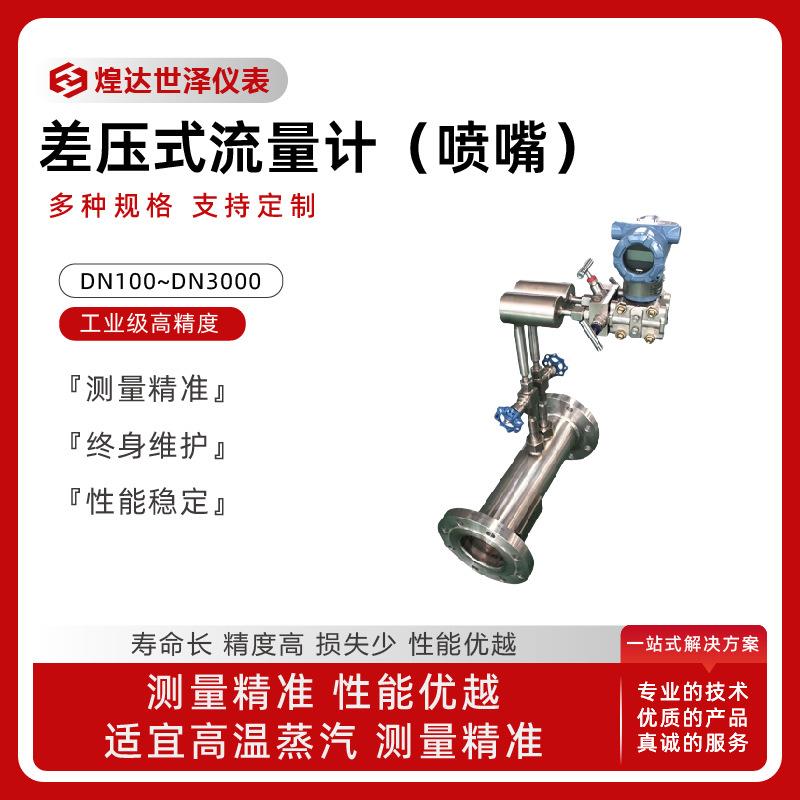 孔板蒸汽流量计煤灰气V锥流量计喷嘴气体流量计粘稠性楔形流量计