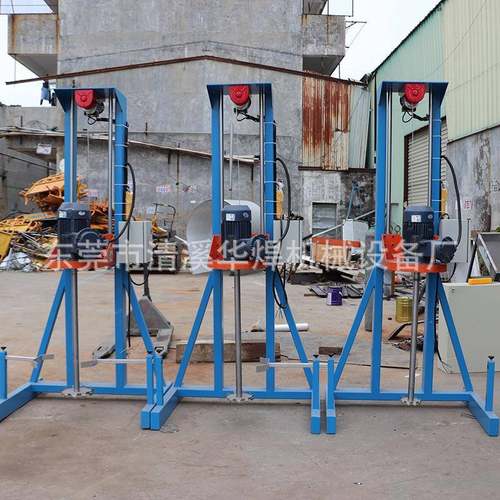 300L简易式高速分散机气动均质搅拌机油漆涂料分散机可配不锈钢桶