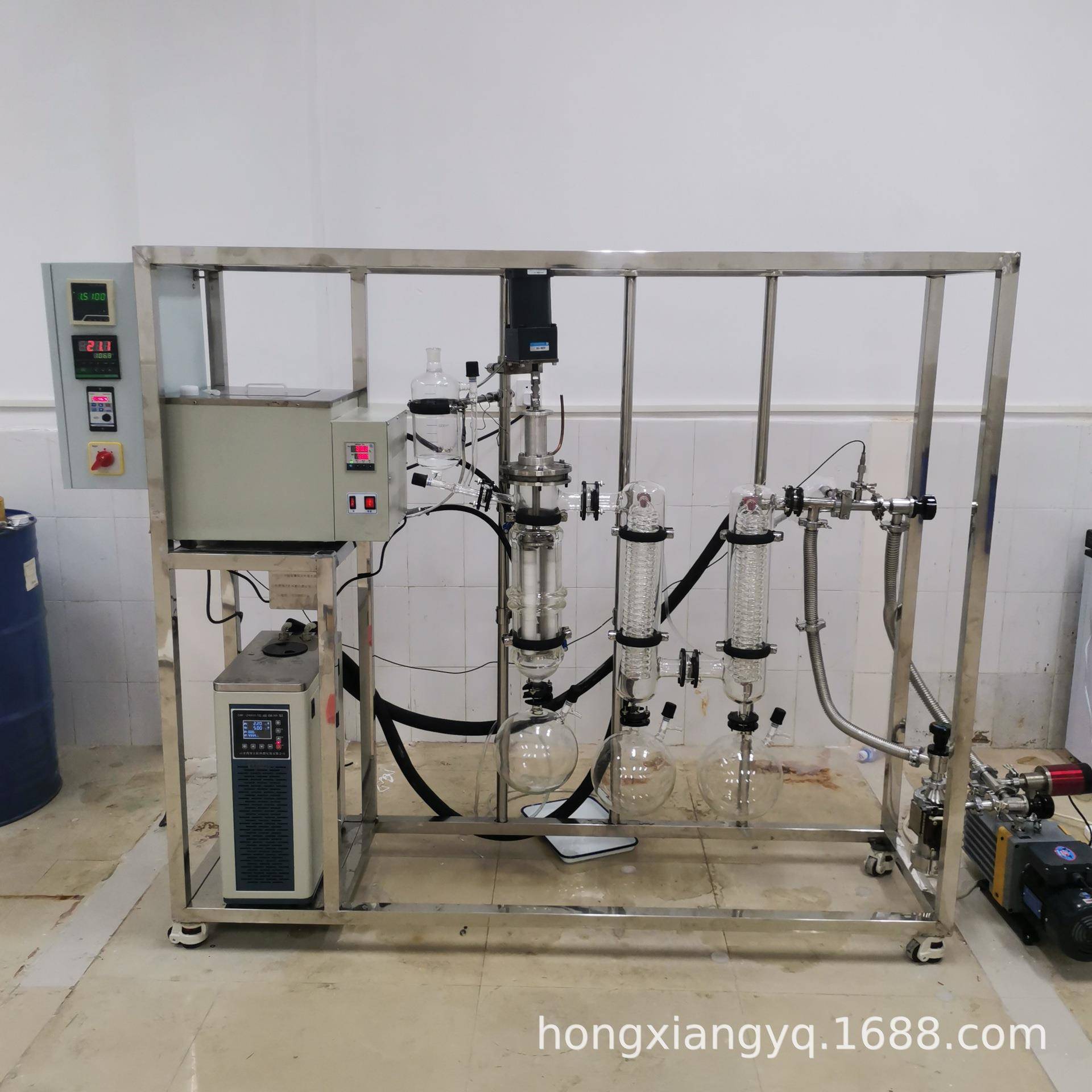 小型薄膜旋转蒸发器旋转蒸发器实验室薄膜旋转蒸发器蒸馏仪