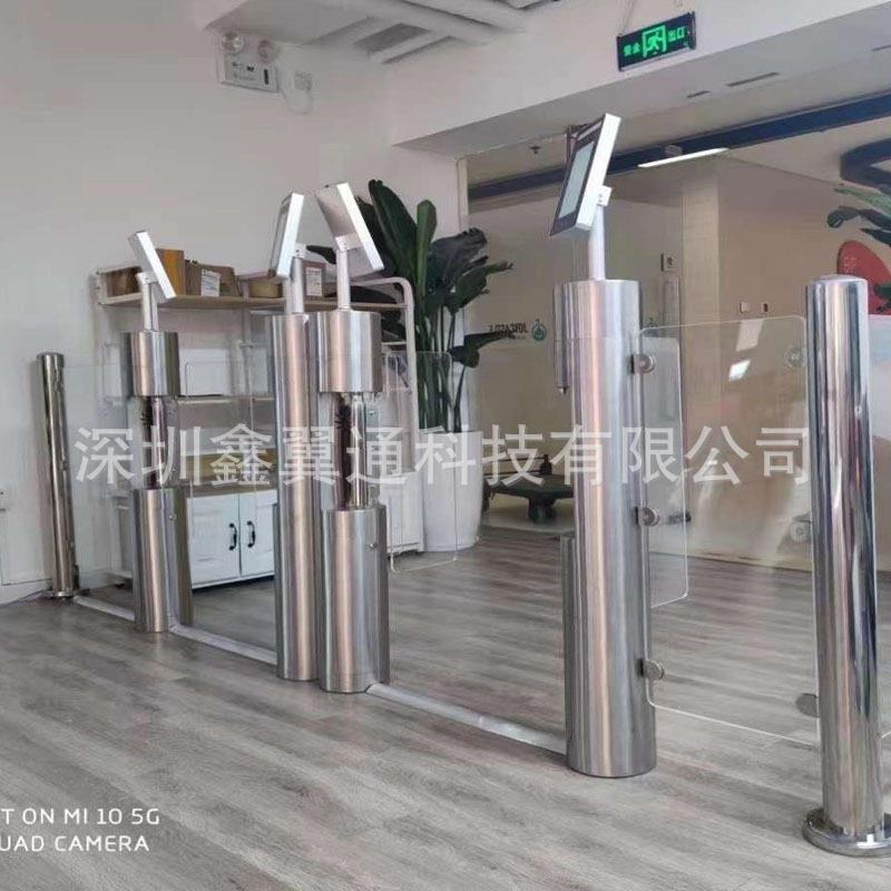 法院出入口律师一码通门禁闸机人证合一摆闸通道二维码扫码摆闸