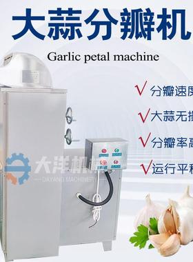 供应SFB400/800型大蒜分瓣机无损伤干法蒜头破瓣机扒蒜瓣机