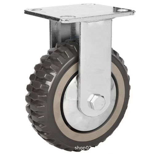 热销防滑防缠绕重型脚轮4寸5寸6寸8寸烽火定向万向刹车轮机械手推