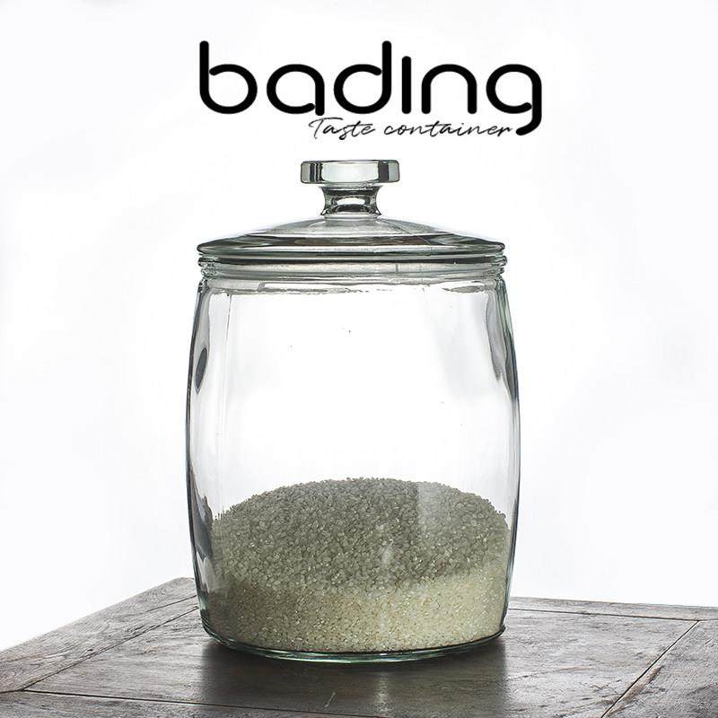 经典普尔勒8L多功能储物罐米缸密封储物玻璃大罐子桶存钱罐存储罐,厨房/烹饪用具,米桶/米缸,淘宝优惠券,粉丝福利购,淘宝优惠卷