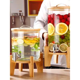 高硼硅玻璃泡酒专用酒坛酒缸带龙头葡萄酿酒瓶容器饮料果汁可乐桶