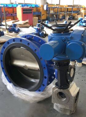 D941J-16CDN250电动软密封蝶阀0.4Mpa控制箱远程可切换手动控制