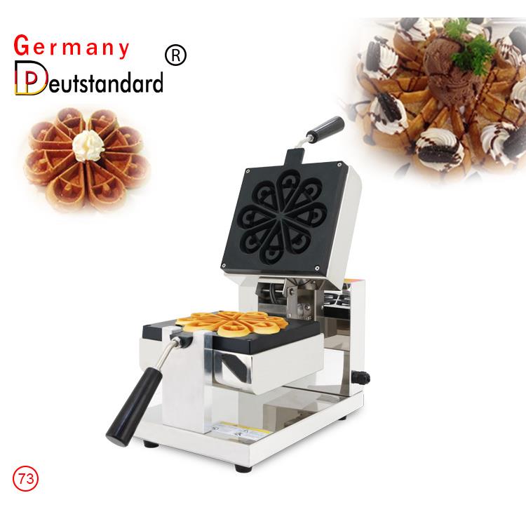 新款水滴华夫机华夫厂家直销水滴形华夫饼商用华夫炉面包机