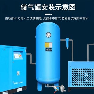 SA6D零氣損耗自動排水器空壓機儲氣罐氣泵氣動放水閥防堵型排水閥