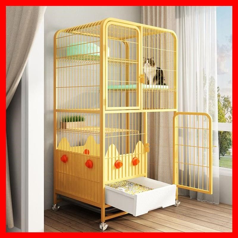 猫笼家用室内猫窝带厕所一体猫砂盆笼子宠物猫咪柜猫舍猫屋猫别墅,宠物/宠物食品及用品,狗笼子,淘宝优惠券,粉丝福利购,淘宝优惠卷