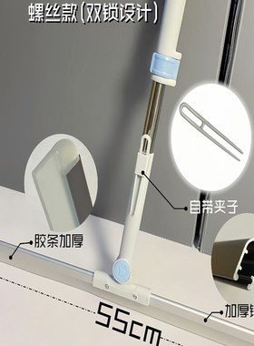 55cm魔术扫把家用硅胶r40地刮地板清理扫帚除尘扫水拖地两用一刮