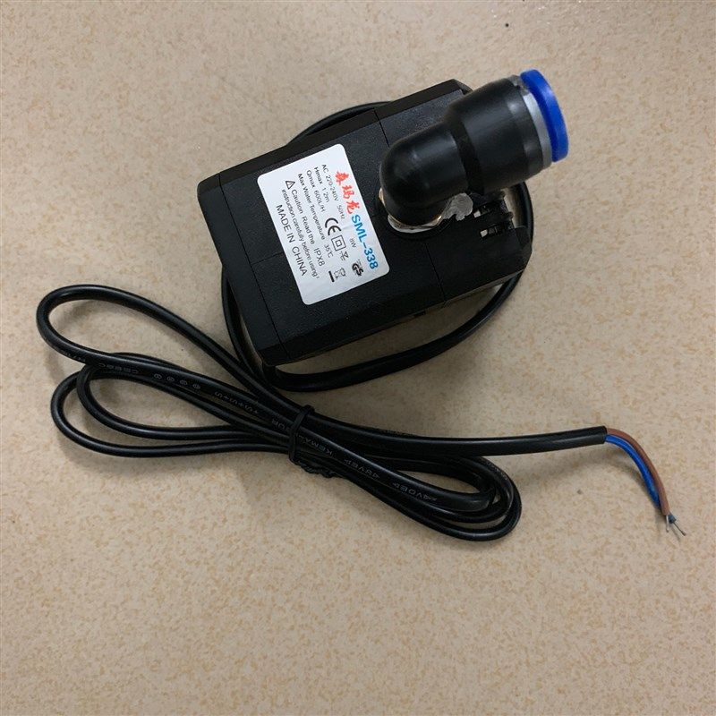 工业喷雾器GZ380雾化盘吊兰加湿器水冷扇配件8W潜水泵SML-338