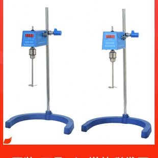 工业颖浦WB5数显搅拌D电动搅拌器J/D2010S实验室搅拌机02004梅-W/