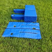 盘底保护套柱套软包套排球排球防护立柱护架 防撞沙滩海绵