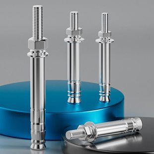 天晟304不锈钢后扩底机械锚栓 后切式重型锚栓单双管m8/m10/m12