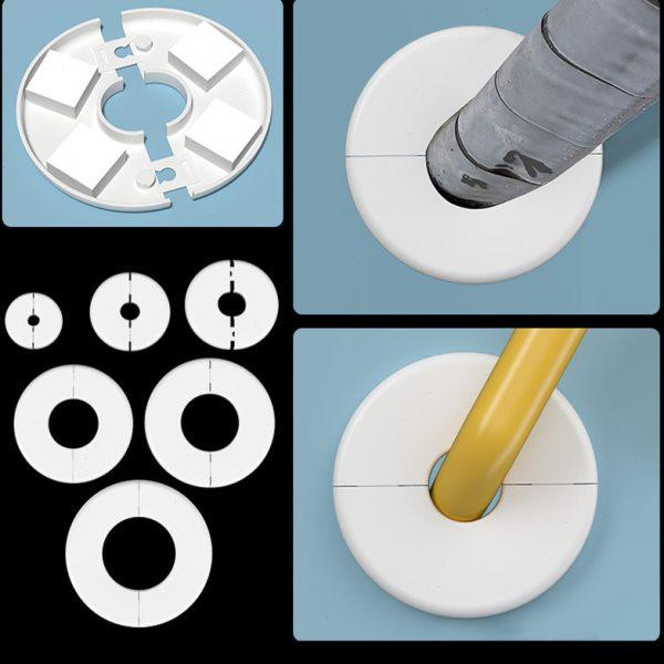 墙孔装饰盖电视线水管口遮丑盖方形空调管燃气角阀暖气管遮挡分体,基础建材,装饰盖,淘宝优惠券,粉丝福利购,淘宝优惠卷