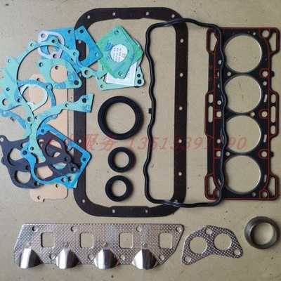 宗申龙J5金马先锋福五星三轮车四缸465发动机垫子油封大修包