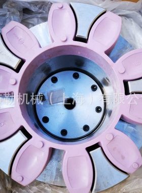 上海布勒梅花弹性体 联轴器KTR-ROTEX-90黄紫色缓冲垫/震块开天