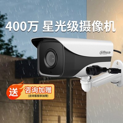 大华400万网络摄像头星光夜视摄像机室外监控DH-IPC-HFW2433DM