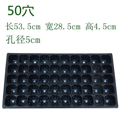 穴盘育苗盘 育苗盒器苗木多肉育苗箱育苗盆托盘营养钵育苗杯包邮