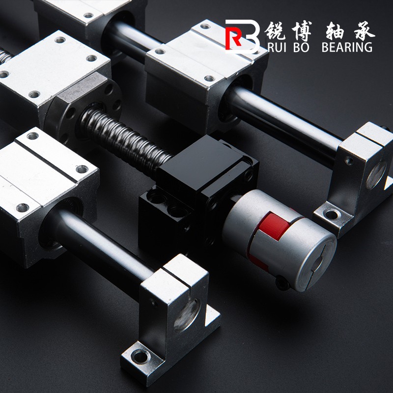 滚珠丝杆光轴模组丝杆套组配件光轴导轨直线滑轨滑台圆柱光杆座