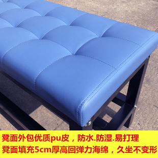 浴室更衣室换衣凳换鞋 凳子长方形沙发凳健身房软包长条凳休息长椅