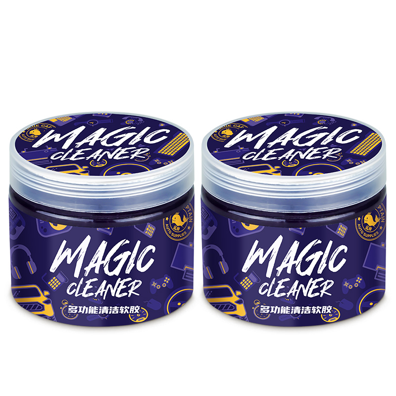 汽车清洁软胶窗户沾粘灰尘吸尘泥键盘清洗缝隙水晶泥车载车内神器