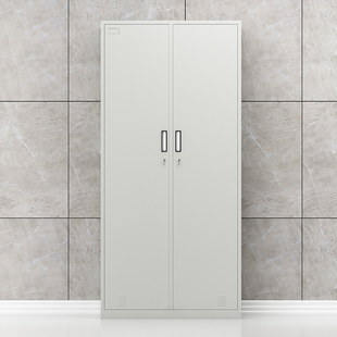 KLP G075 灰白色 2门更衣柜 D420 W850 臻远 H1800