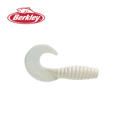 Berkley贝克力软饵卷尾蛆路亚钓鱼假饵鲈鱼鳜鱼
