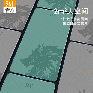 健身垫瑜伽垫家用加厚隔音防滑男士 361度男式 运动垫训练瑜珈地垫