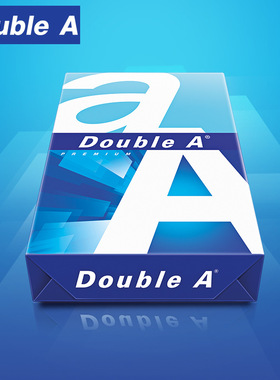 DoubleA 达伯埃a4打印纸 复印纸70克80g办公双面打印白色用纸整箱