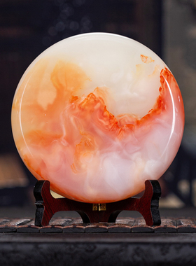 石诚记天然玉石茶托杯托高档茶具配件茶壶茶盘隔热底座功夫茶壶垫