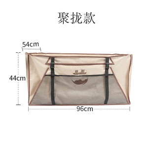 都锐折叠购物手拉小拖车内衬布袋易拆卸易清洗