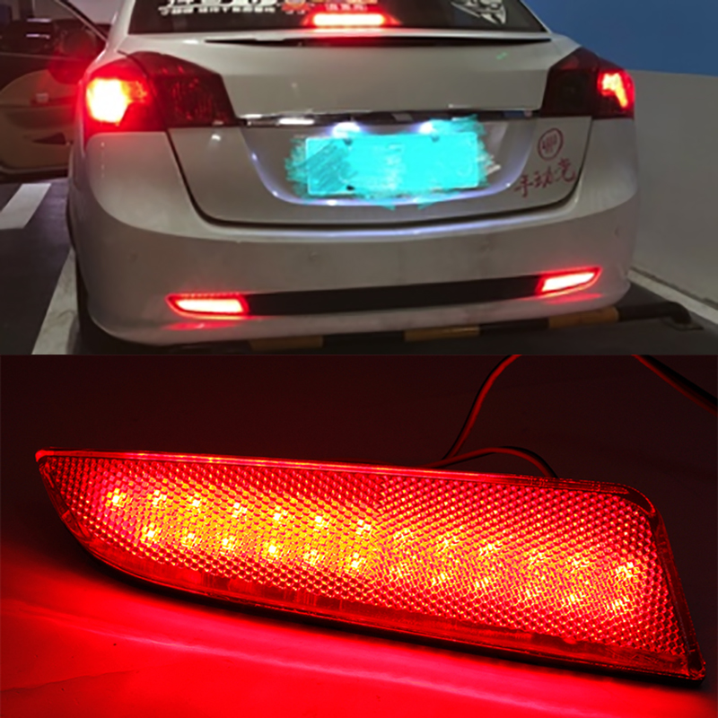别克新凯越改装凯越led后杠灯汽车后保险杠LED车灯爆闪刹车灯