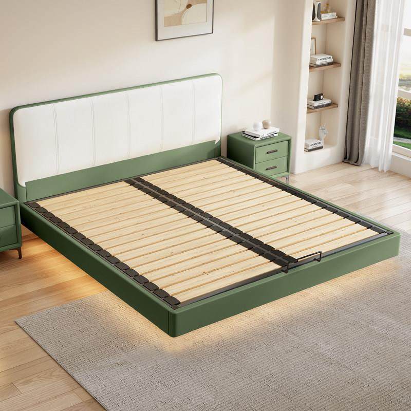 全实木悬浮钢木床可选配高度定制小房间超薄床头齐边床排骨床架,住宅家具,实木床,淘宝优惠券,粉丝福利购,淘宝优惠卷