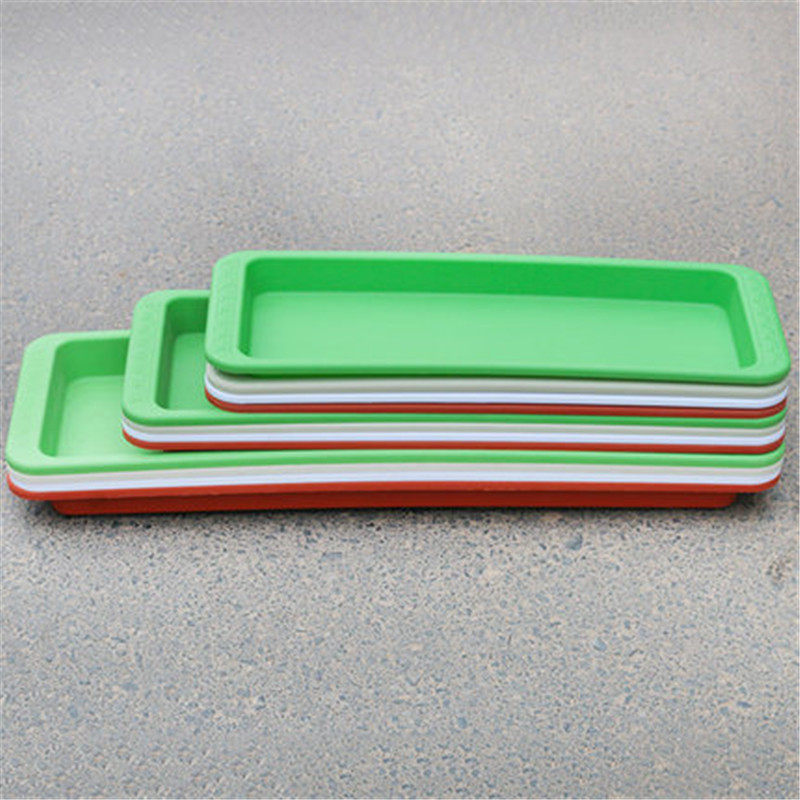 塑料花盆托盘长方形底座深大接水盘底盘花盘加厚超大座垫多肉底托