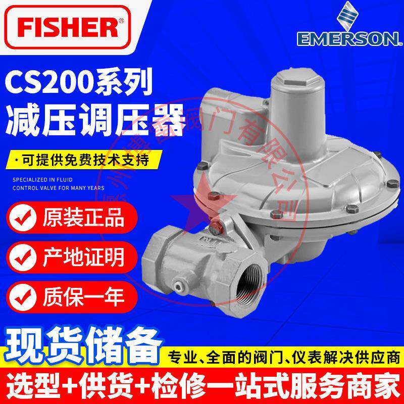 天然气调压器CS200/CS400IN-8E/CS800灰铸铁DN50法兰减压阀