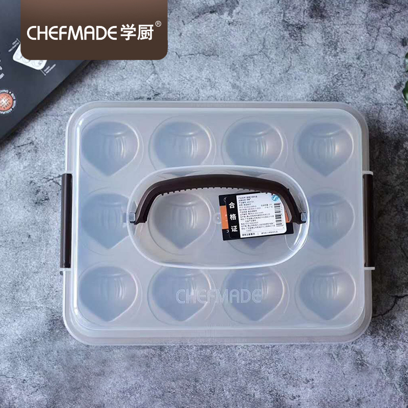 学厨烘焙模具金色12连杯不粘栗子蛋糕模烤盘家用烤箱布丁面包工具