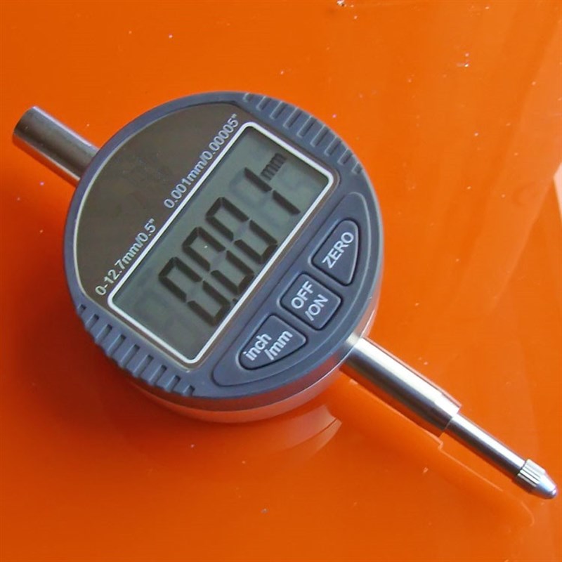 广陆电子数显百分表/千分表 0-12.7/0-25.4mm 数显百分千分指示表