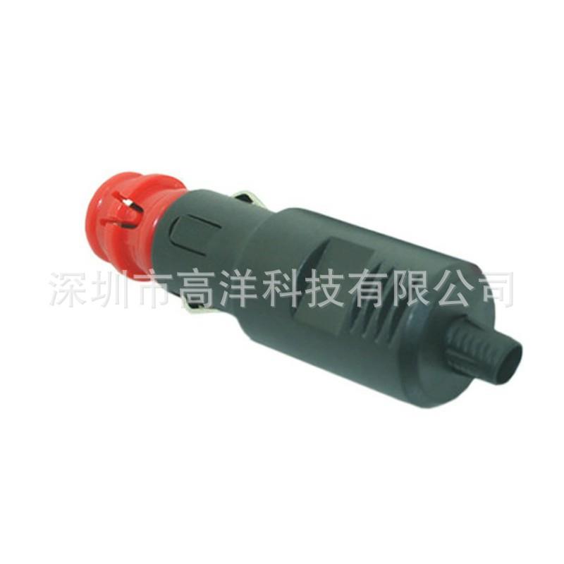 12V24V汽车点烟器插头10A保险管欧式车充大功率改装配件