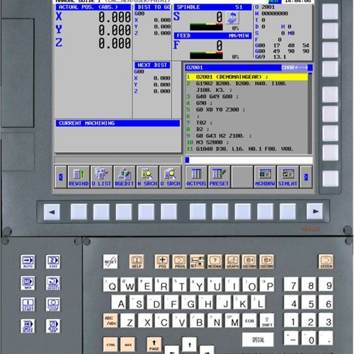 发那科数控仿真系统FANUC梯形图编辑调试参数M80PLC模拟器三菱M70
