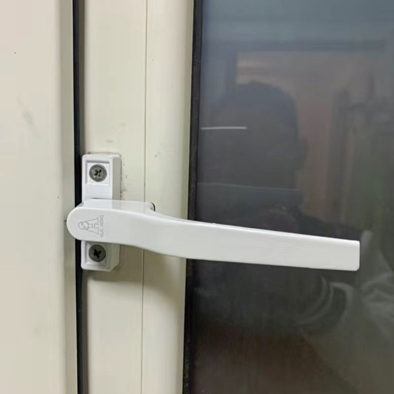 配件锁扣塑钢门窗升级外开拉手联动执手外平开加厚转动传动执手锁