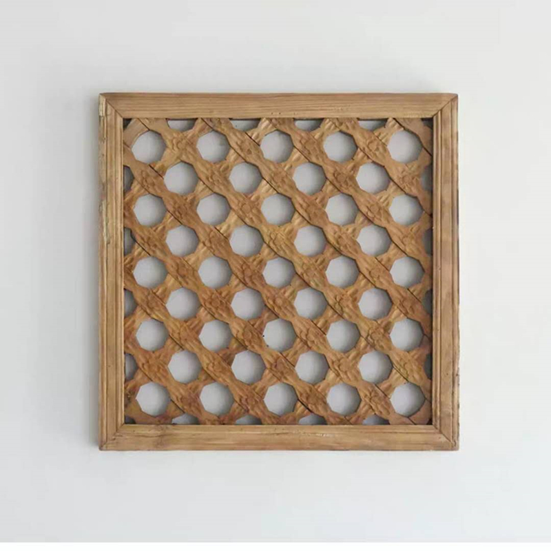 老物件门窗格子雕花窗装饰窗户老物件雕古董花板窗花花窗客栈书房