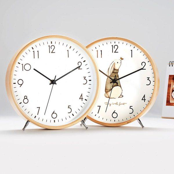 北欧摆件座钟台钟现代简约创意时钟客厅卧室静音大号桌面台式钟表,家居饰品,座钟,淘宝优惠券,粉丝福利购,淘宝优惠卷
