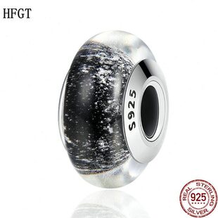 星空黑色 GTS9纯银时尚 手链时尚 H手串25F精品配件琉璃珠 个性