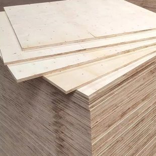 多层板胶合板面桃花芯家具板市场板5-25mm桉木包装夹板床板三合板
