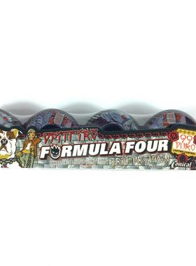 spit小火人滑板喷火轮双翘滑板54mm宽轮高回弹动作轮硬轮99dSHR