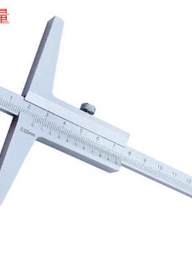 哈量0-200MM/0-300MM/0-500MMX0.02游标销售深度尺